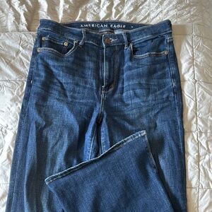 American Eagle Blue Flared Bootcut Jeans